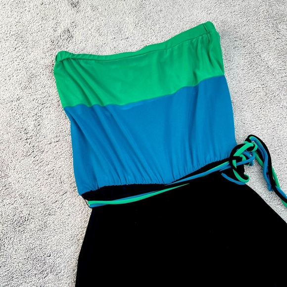 Knit tube top wide leg jumpsuit size M - Picture 1 of 2